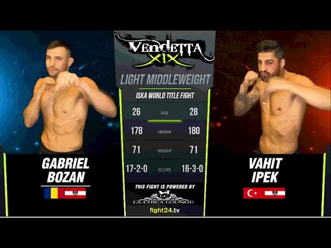 Gabriel BOZAN vs Vahit İPEK