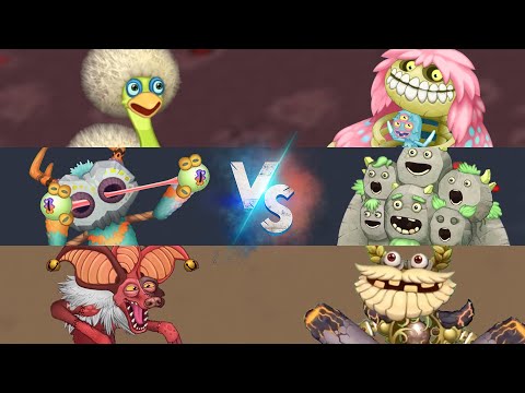 Monsters Duets of All Island #6 - Similar Monster Sounds | My Singing Monsters