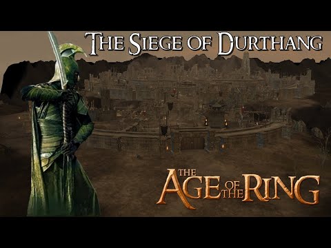 Age of the Ring Mod 8.1 - Siege of Durthang By the Forces of Rivendell - Custom Map - BFME II RotWK