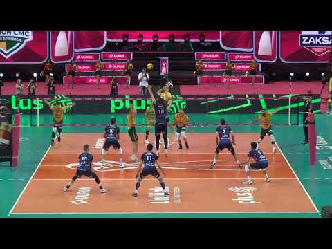 Volleyball Polish Cup Semi Final : Zaksa - Zawiercie 3:0 FULL Match