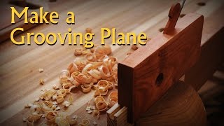 Making a Moulding Style Groove Plane