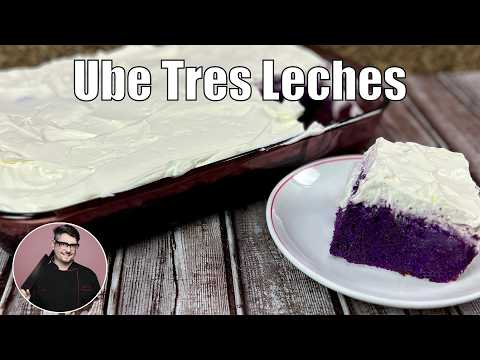 Ultimate Ube Tres Leches Cake | Filipino Latin Fusion