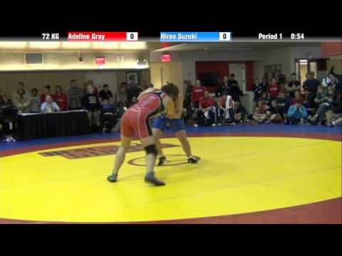 WM 72 KG Finals - Adeline Gray vs Hiroe Suzuki
