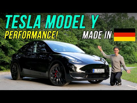 Tesla Model Y Performance from Berlin Giga REVIEW - the supercar EV SUV