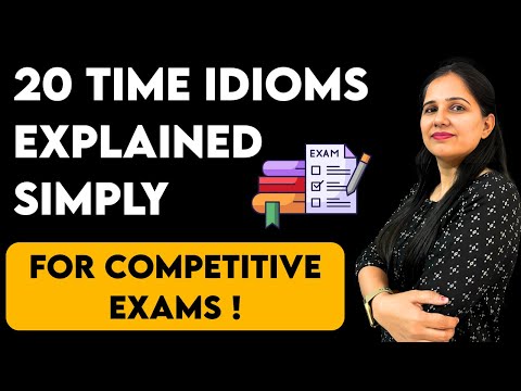 English Exam Booster 💥 20 Time Idioms You Should Know