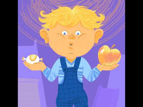 somnorosi.ro: Bombonel și povestea mărului - Tu ai da o bomboană pe un măr?