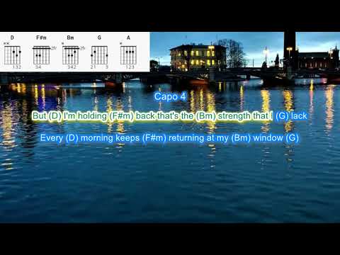 EmmyLou by First Aid Kit play along with scrolling guitar chords and lyrics