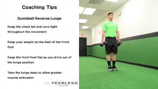 328. Dumbbell Reverse Lunge