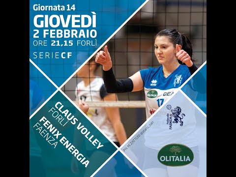 Pallavolo Faenza –02 02 2023 Volley femminile Serie C "Claus Volley Forlì - Fenix Pallavolo Faenza"
