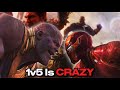When Thanos Ran SOLO SQUADS On The Avengers Titan Battle