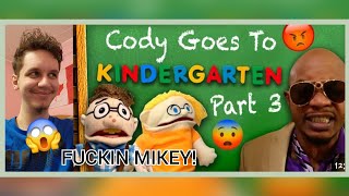 WTFF, MIKEY BIT OFF CODY'S EAR!? Reacting To SML Movie: Cody Goes To Kindergarten PART 3!!