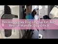 Review Doglay Dog Life Jacket with Rescue Handle, Dog Life Vest for Swimming Boating, Adjustable Ref