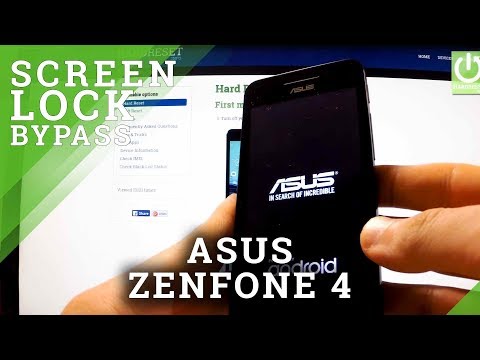 Hard Reset ASUS Zenfone 4 - Bypass Lock Screen Pattern and Password