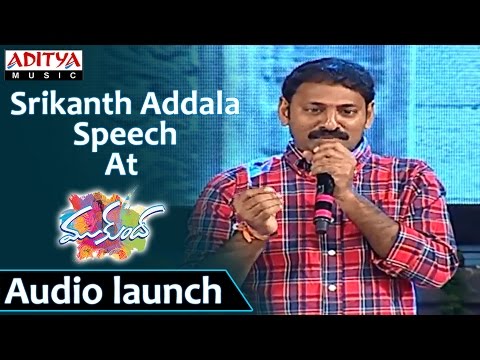 Srikanth Addala Speech At Mukunda Audio Launch Varun Tej, Pooja Hegde