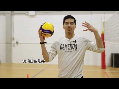 Simple Drill To Improve Spiking Contact Points #volleyball