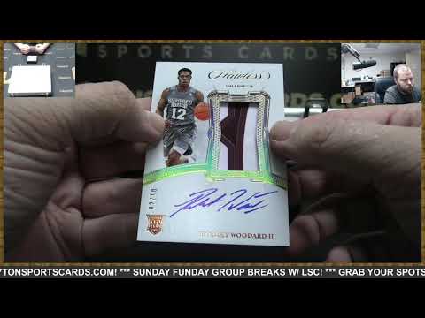 2020/21 Panini Flawless Collegiate Basketball Hobby 1 Box Break #1