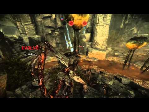 Evolve - Incredible Fight KRAKEN LEVEL 1 NO EVOLUTION PERMITTED! Awesome Game.