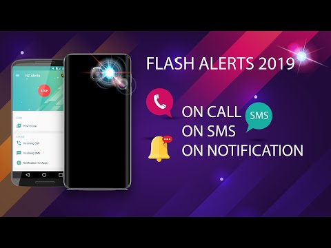 Flash alert for all notification -Sms alert flash Video