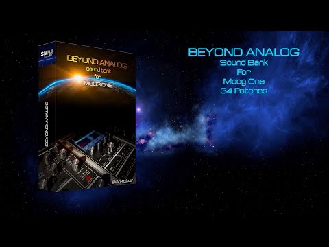 Beyond Analog - Sound bank for Moog One !