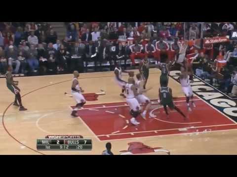 Derrick Rose Highlights vs Bucks (10.21.13)