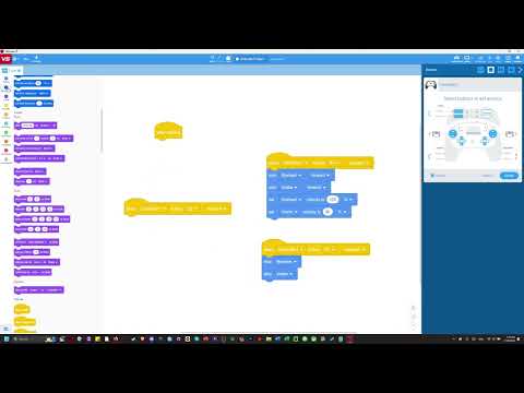 VEX Basic driver control tutorial VEXcode V5 drag and drop preview image