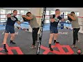CANELO ALVAREZ UNLOADS UPPERCUTS AND HOOKS DURING TRAINING IN MEXICO PREPARING FOR NEXT FIGHT
