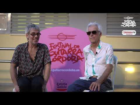Entrevista a Ariel Rot & Kiko Veneno en el Festival de la Guitarra