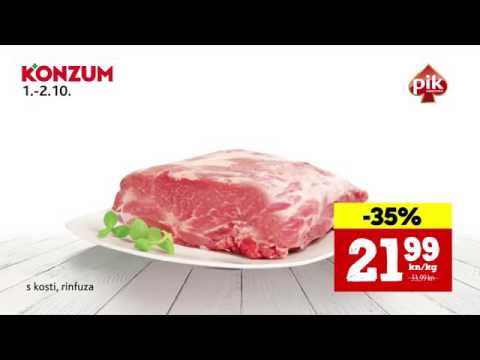 Konzum vikend akcija od 01.-02.10.2016.