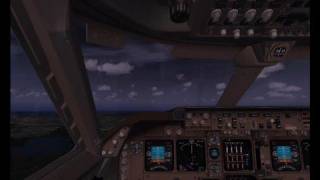 preview picture of video 'Flight Simulator X / Boeing 747-400'
