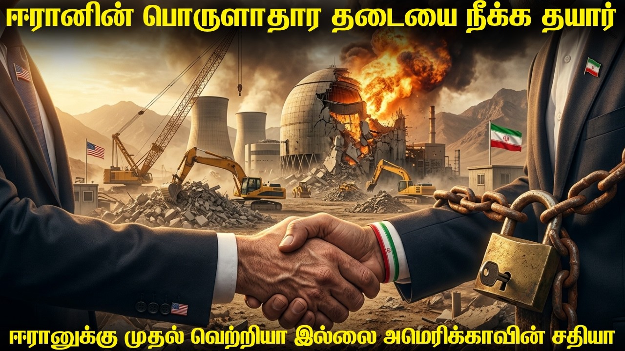 ஈரான் மீது போடப்பட்ட பொருளாதார தடைகளை நீக்க தயார்-ட?