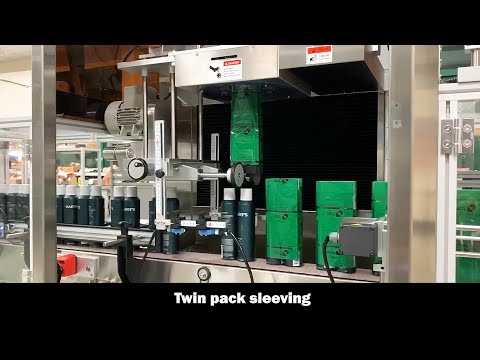 SL-301D Twin Pack Shrink Sleeve Labeling Machine