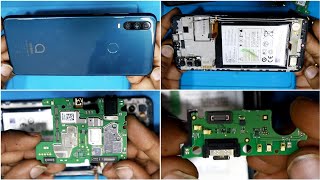 how to open alcatel phone / alcatel x3 disassembly / teardown