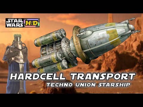 History-Breakdown of the Techno Union Hardcell Transport | Star Wars Hyperspace Database