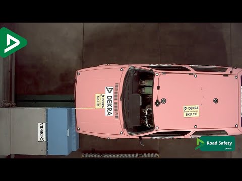 Crashtest Golf II – dieser Gegenverkehrsunfall wäre kaum zu überleben | DEKRA