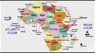 African Countries and Their Location/Africa Politi