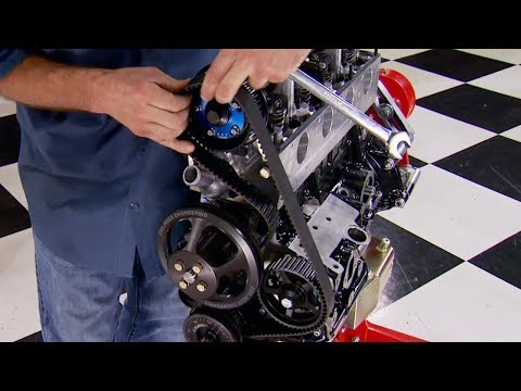 Building a Ford 2.3L 4-Cylinder Lima Engine For The Dirt Track - HorsePower S16, E16 Video