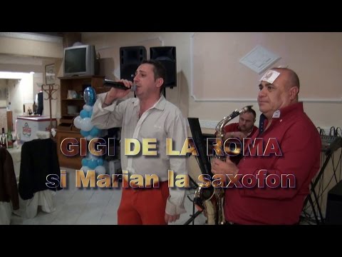 Gigi de la Roma & Dragu Ionel la saxofon, colaj sarbe || Filmari video HD Latina, Cisterna, Velletri