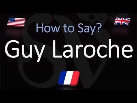How to Pronounce Guy Laroche? (CORRECTLY)