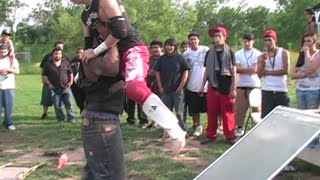 ESW backyard wrestling - Japanese  Deathmatch event - Full event (W/ commentary)