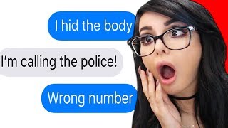 TEXTING PRANK ON STRANGERS