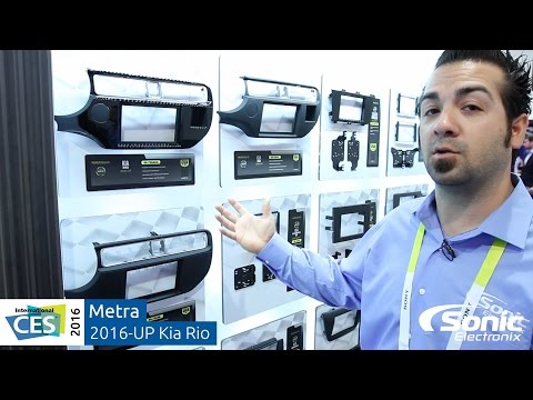 Metra Kia Rio 2016-Up Car Stereo Dash Kits | CES 2016