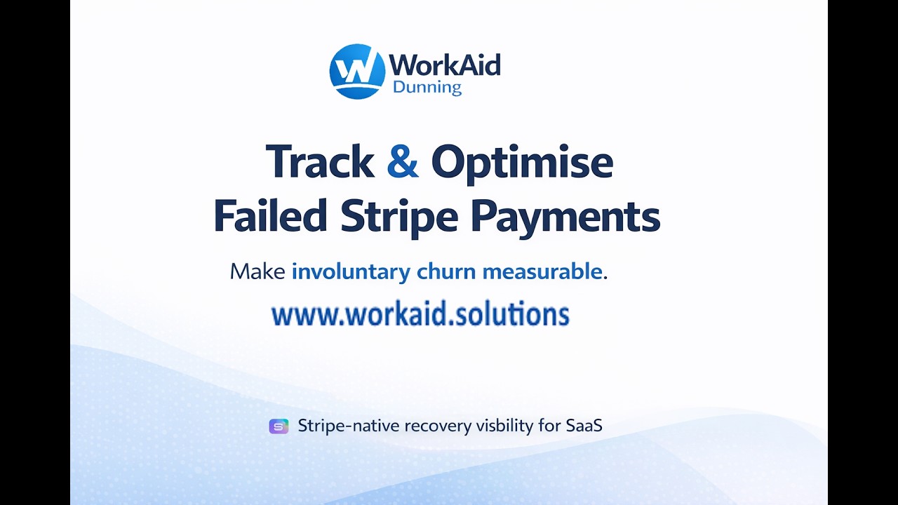 WorkAid Dunning demo video