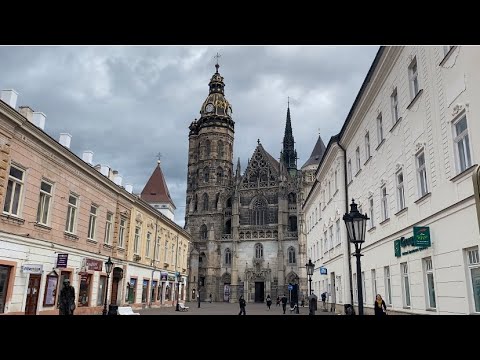 Exploring Košice, Slovakia 🇸🇰 | 4K