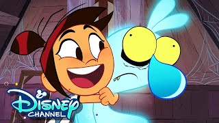 Scratch and Molly McGee Meet | The Ghost and Molly McGee | Comic-Con 2021 | Disney Channel Animation