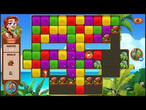 Lost Island Blast Adventure Level 1635 - NO BOOSTERS 🏝️ | SKILLGAMING ✔️