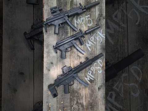 MP5 vs MP5K vs MP5SD