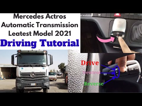 Mercedes Actros Automatic Transmission Leatest Model 2021 Driving Tutorial 🔥
