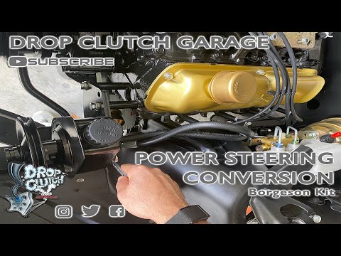 Classic Car Power Steering Conversion - Borgeson - Mustang