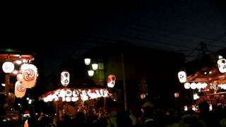 preview picture of video '2011年　桶川祇園祭り　曳き合わせ'