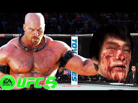 💥 UFC5 Bruce Lee vs Giant Killer UFC 5 - Super Fight 💥